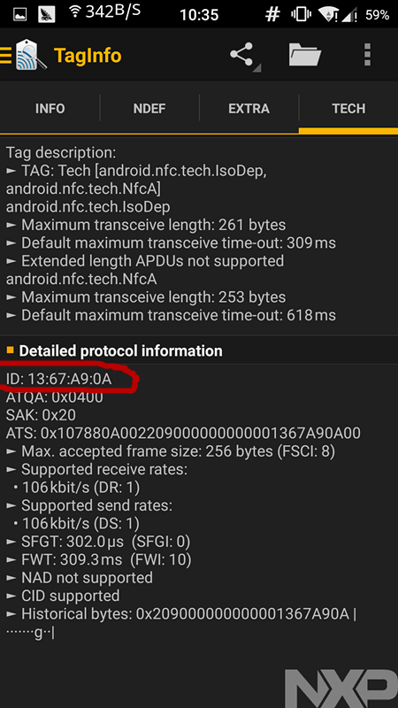 通过手机NFC功能实现门禁卡效果
