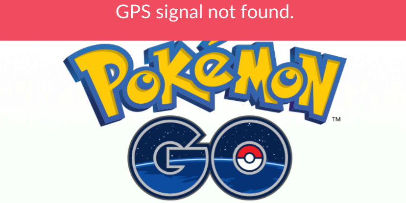 精灵宝可梦GO GPS signal not found解决方法