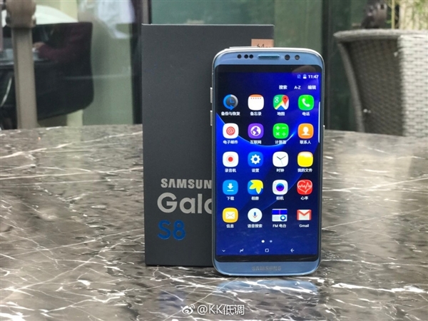 霸气黑边！三星S8还没上市就被山寨