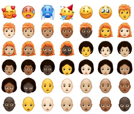 抢先看！150个全新Emoji表情将登陆苹果设备