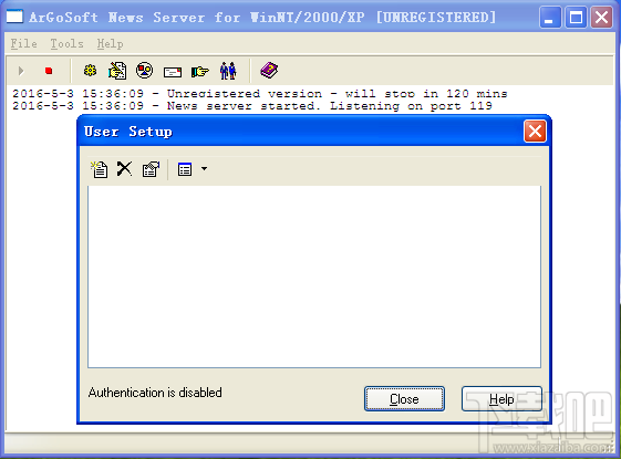 ArGoSoft News Server(2)