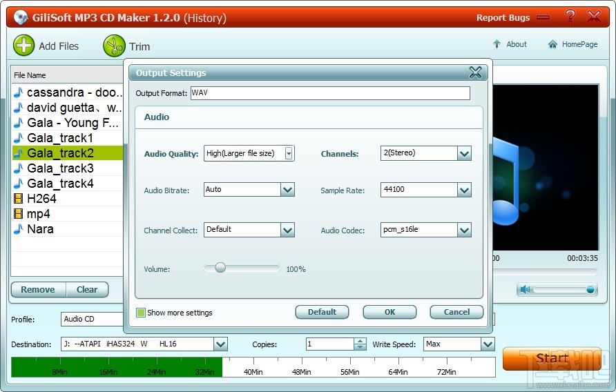 GiliSoft MP3 CD Maker(3)