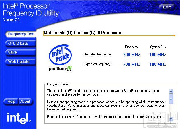 Intel Processor Frequency ID Utility(2)