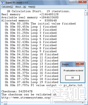 Super PI Mod(CPU测试工具)(1)