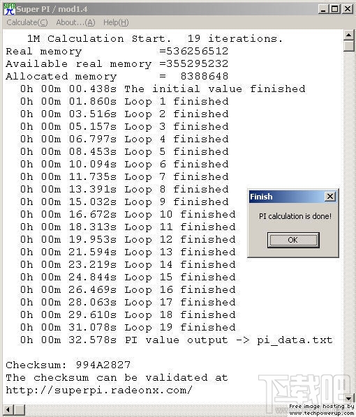 Super PI Mod(CPU测试工具)(2)
