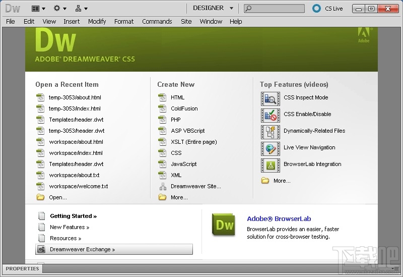 Adobe Dreamweaver CS5(3)