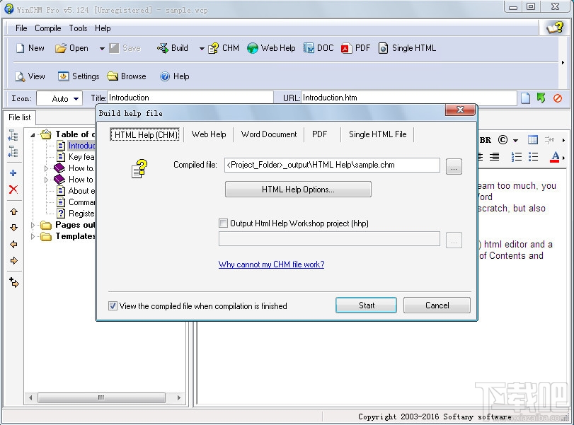 WinCHM(CHM帮助文件制作)(2)