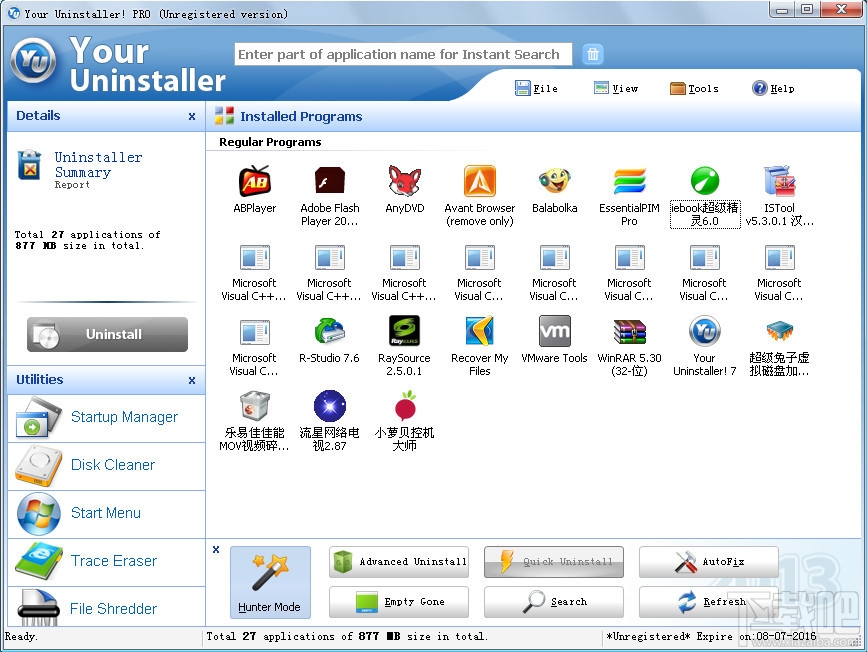 Your Uninstaller PRO(5)