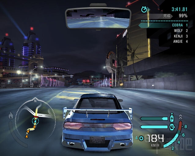 极品飞车10生死卡本谷(3)