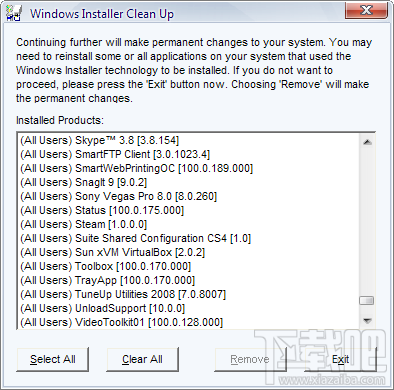 Windows Installer Clean Up Utility(2)
