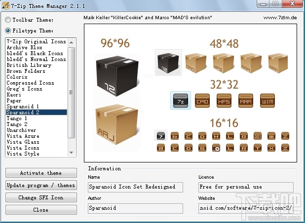 7-Zip Theme Manage(2)