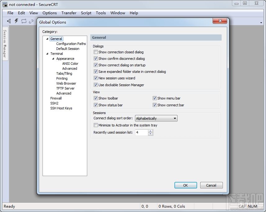 SecureCRT(SSH终端仿真器)(1)