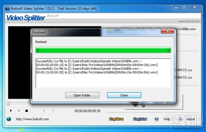 Boilsoft Video Splitter(2)
