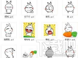 鱼兔妹qq表情包(2)