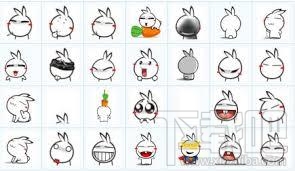 鱼兔妹qq表情包(1)