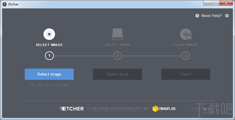 Etcher(u盘镜像制作工具)