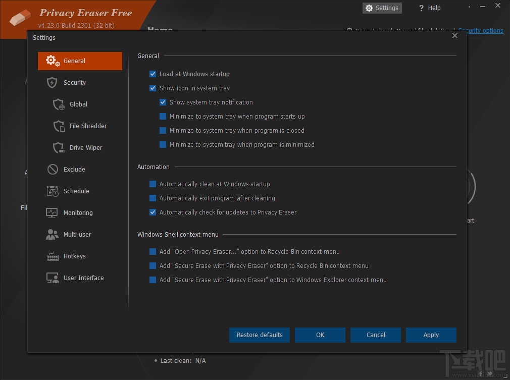 Privacy Eraser free(历史记录清除软件)(3)