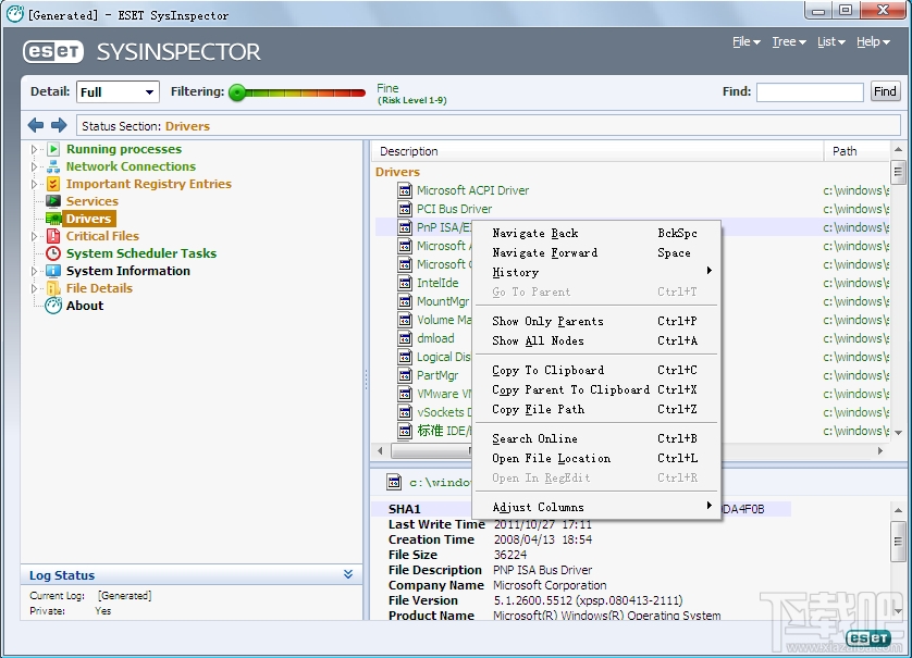 ESET SysInspector(1)