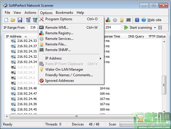 SoftPerfect Network Scanner