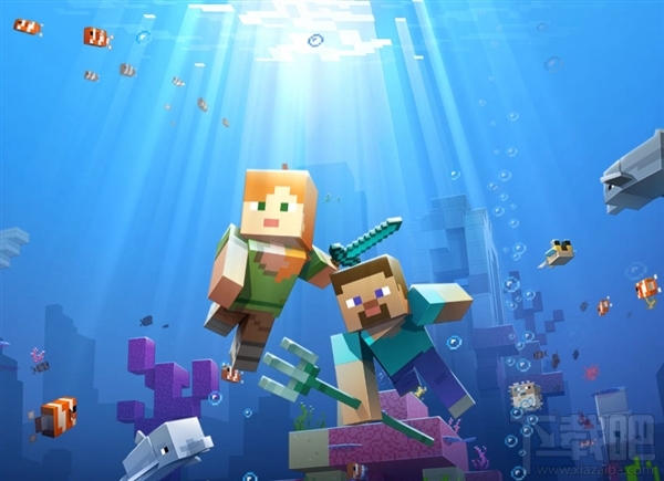《我的世界》PC版大更新：全新海洋版本来袭