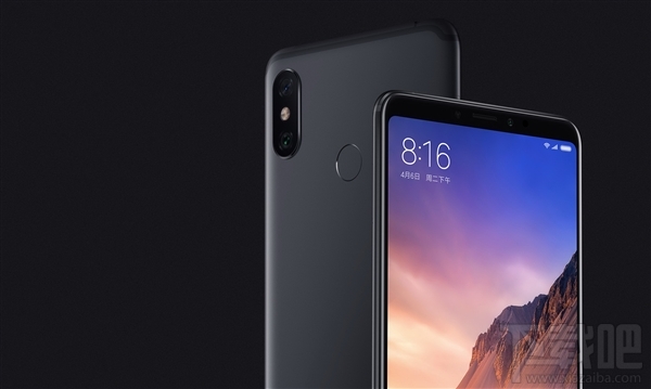 小米Max3正式发布:6.9寸巨屏+5500mAh电池