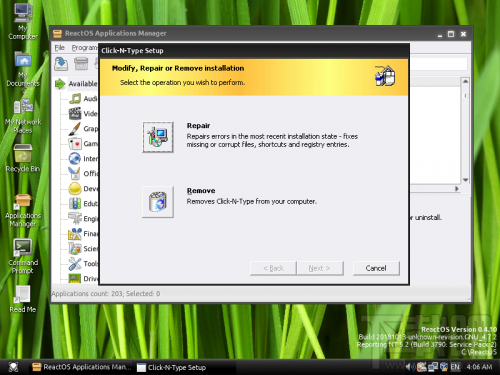 ReactOS 0.4.10正式发布:类 XP系统
