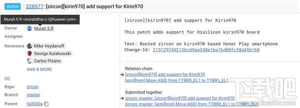 谷歌新操作系统Fuchsia:麒麟970已能启动