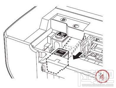 佳能mp198打印机在哪更换墨盒?