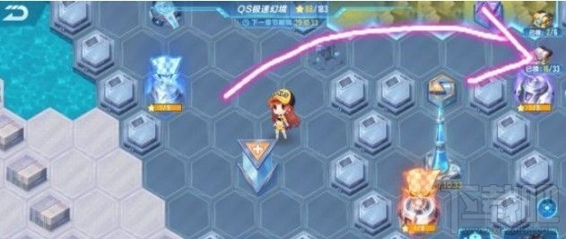 QQ飞车手游QS极速幻境第二章怎么走?QS幻境第二章路线选择推荐