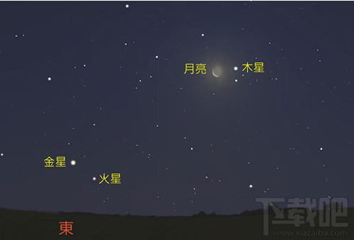 周末上演“木星合月”:23日晚到24日凌晨观天象