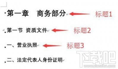 word文档自动生成目录的方法步骤