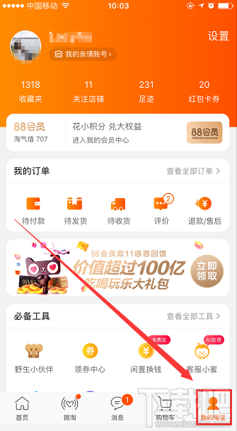 怎么看我的双十一战绩?双11战绩查看方法