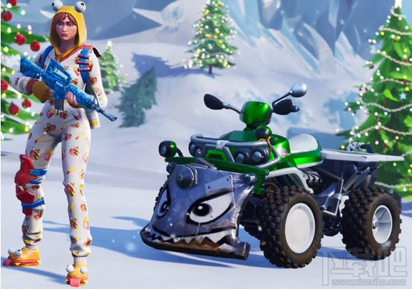 堡垒之夜新的道具皮肤:圣诞糖果配色一览