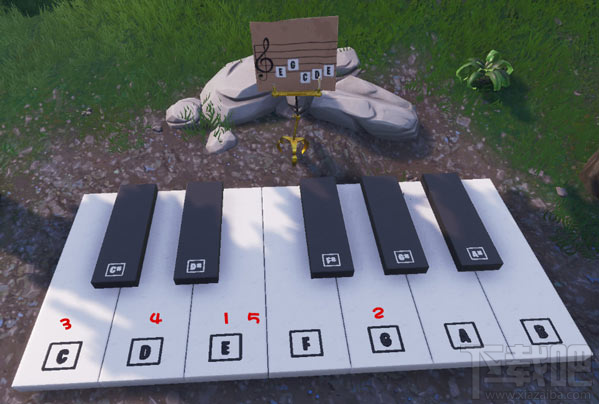 堡垒之夜钢琴乐谱在哪?在欢乐公园和孤独小屋附近的钢琴上演奏乐谱任务攻略