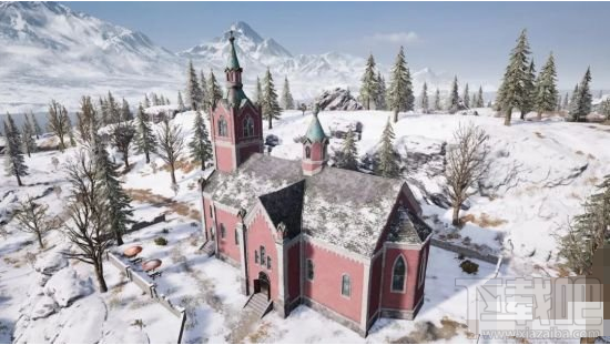 绝地求生刺激战场雪地地图建筑汇总一览