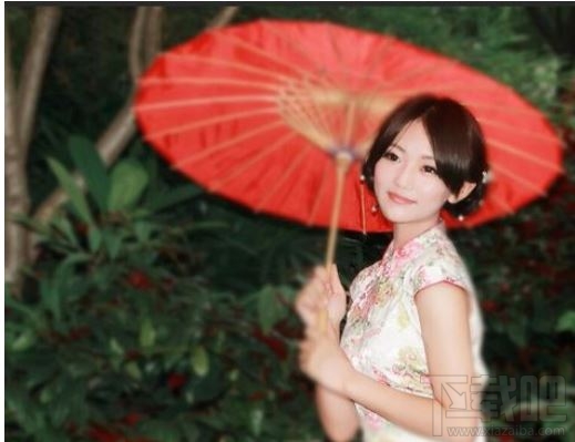 光影魔术手怎么制作背景虚化效果?