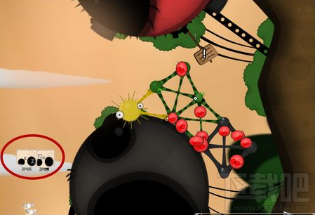 粘粘世界第三个轮子怎么过?