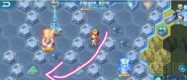 QQ飞车手游QS极速幻境第二章怎么走?QS幻境第二章路线选择推荐