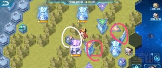 QQ飞车手游qs极速幻境第三章怎么过?QS极速幻影第三章走法路线图推荐