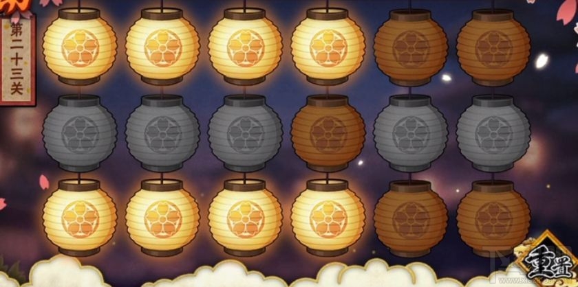 火影忍者手游花灯解谜23关怎么过?花灯解谜第23关通关攻略