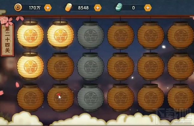 火影忍者手游花灯解谜第24关怎么过?花灯解谜24关走法通关攻略