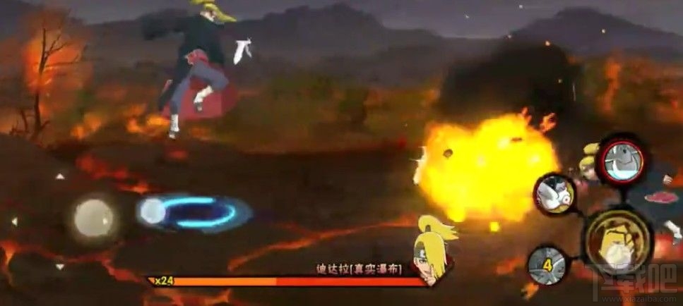 火影忍者手游真实瀑布迪达拉怎么打?真实瀑布迪达拉1-3通关攻略