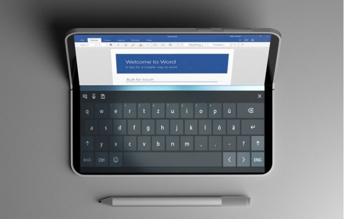 微软双屏Surface概念机 惊艳的Xbox游戏机和笔电切换