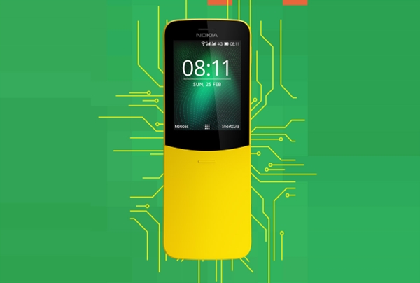 诺基亚8810复刻版开售：499元