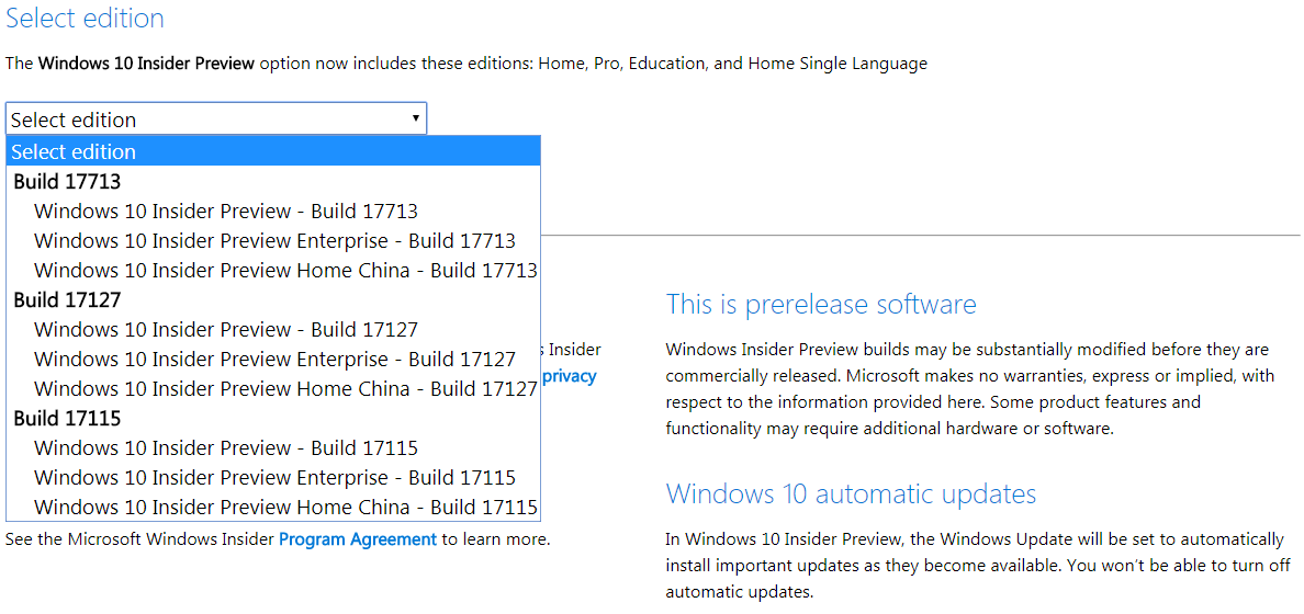 Windows 10 RS5预览版ISO镜像官方下载地址