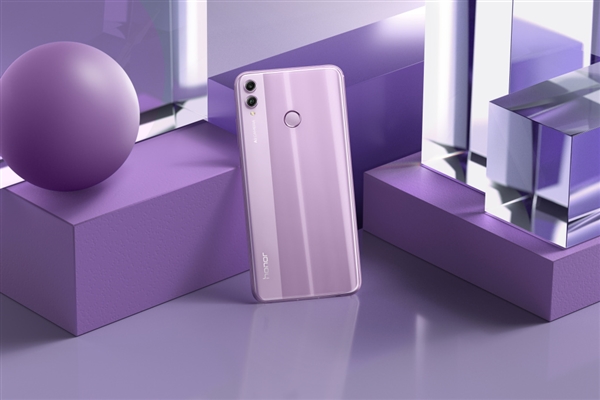 荣耀8X梦幻紫即将上市：1399元起