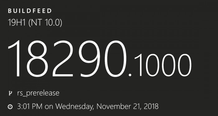 Win10 18290发布：完善开始菜单UI设计 增强麦克风管控